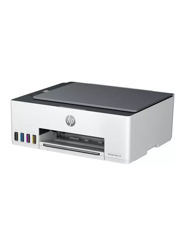 Impresora Multifuncional HP Smart Tank 580, Blanco