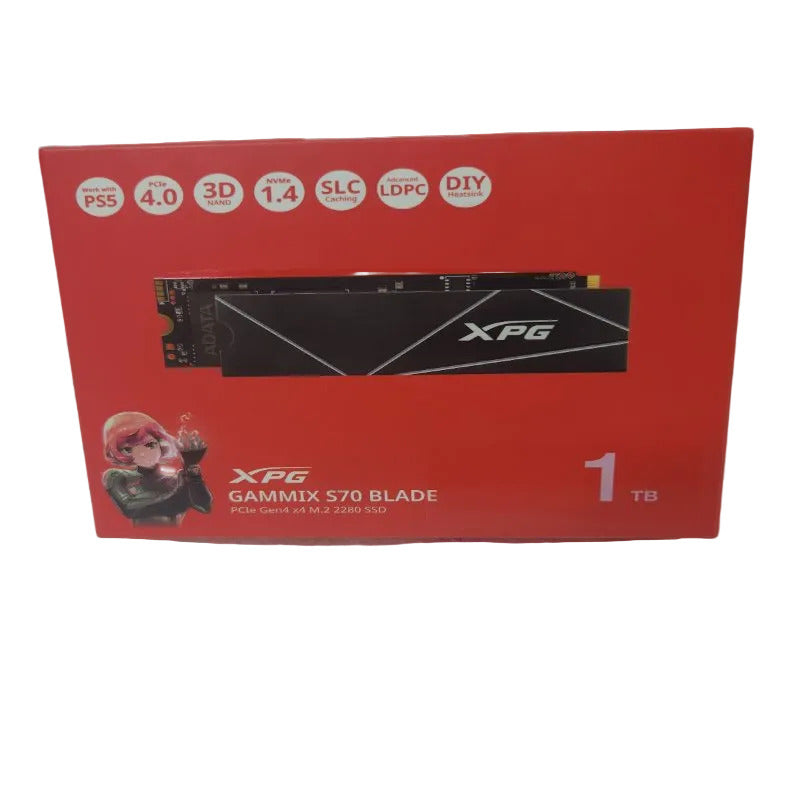 SSD ADATA GAMMIX S70 BLADE 1TB PCIe Gen4 x4 M.2 2280