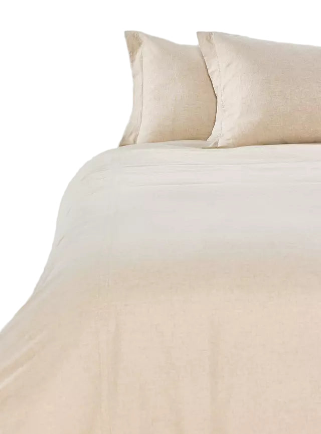 Funda De Plumon Alaniz Home Lino Beige King