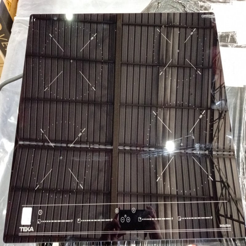 Encimera de Inducción Teka IBC 64010 BK MSS 4 Quemadores, Negro