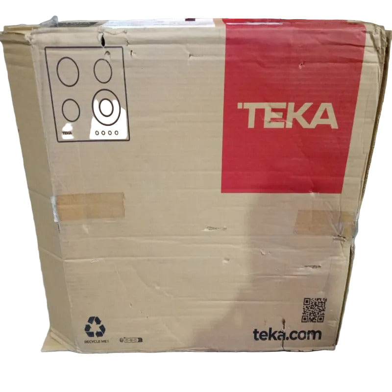 Encimera de Inducción Teka IBC 64010 BK MSS 4 Quemadores, Negro