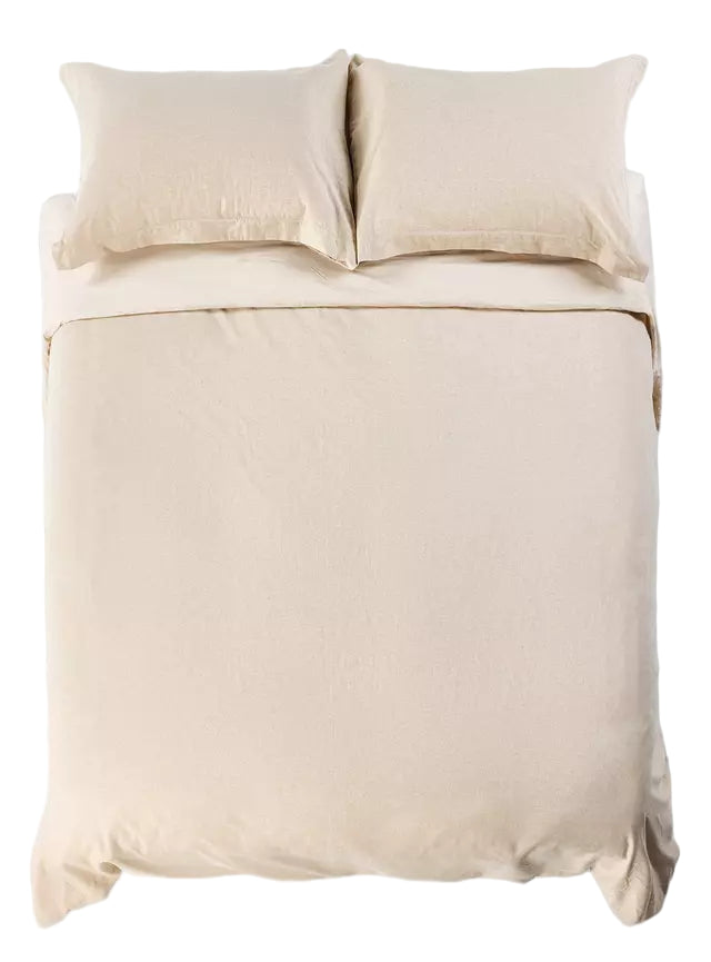 Funda De Plumon Alaniz Home Lino Beige King