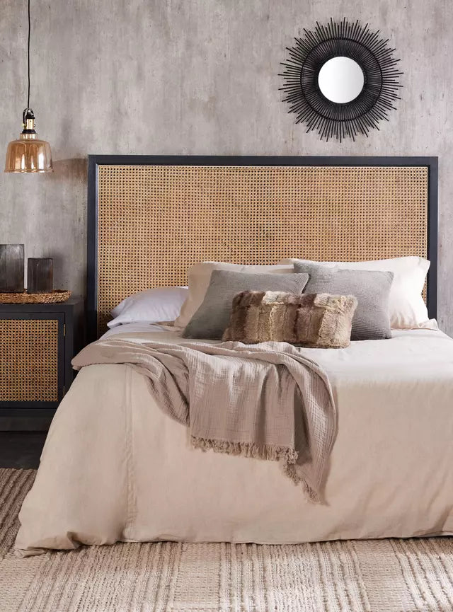 Funda De Plumon Alaniz Home Lino Beige King