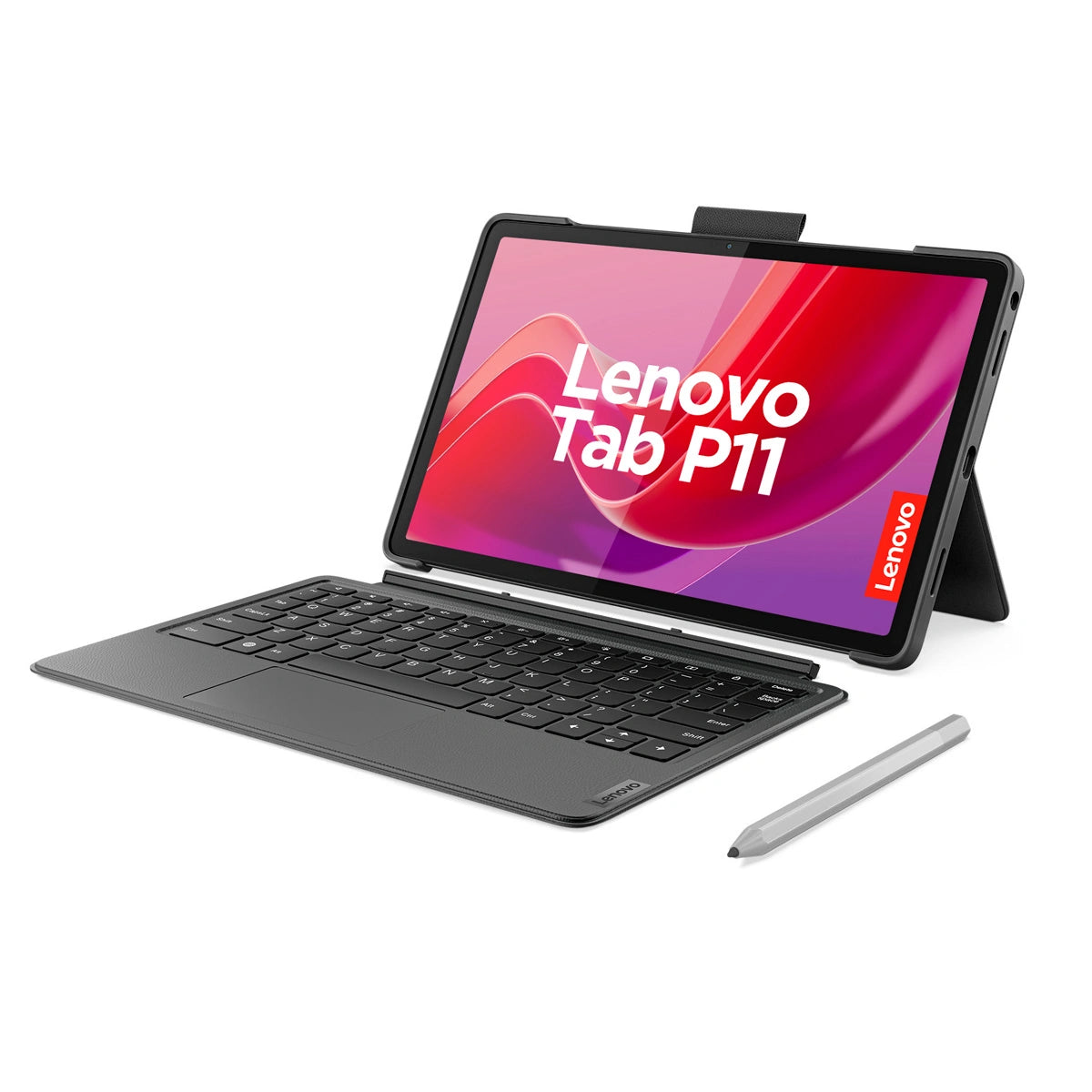 Kit Tablet Lenovo Tab P11 Storm Gray Teclado + Lápiz 4GB 128GB 11"