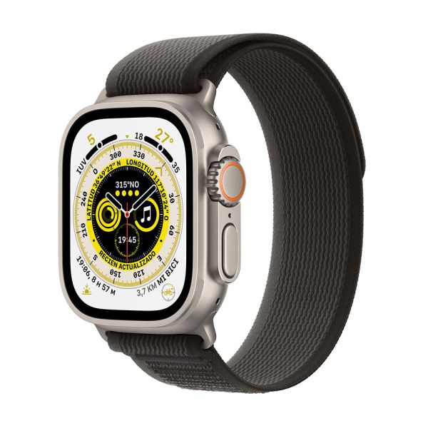 Apple Watch Ultra (Modelo A2684) Titanio Natural 49mm con Correa Trail M/L