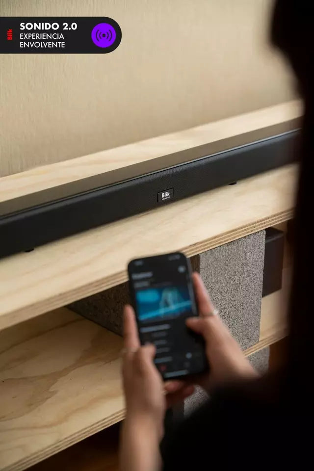 Soundbar Blik Surreal 24, Negro
