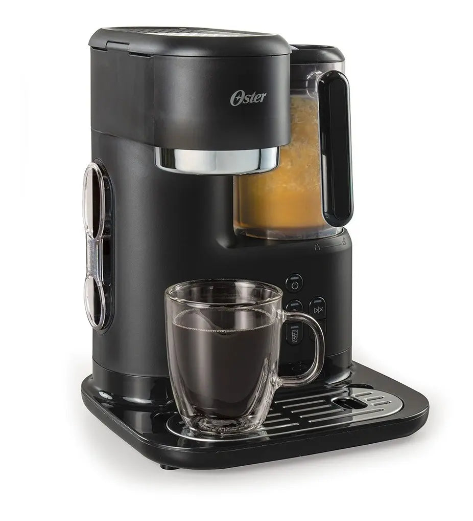 Cafetera para Frappé Oster con Licuadora 3 en 1 BVSTDC03B – 650 ml, 220V
