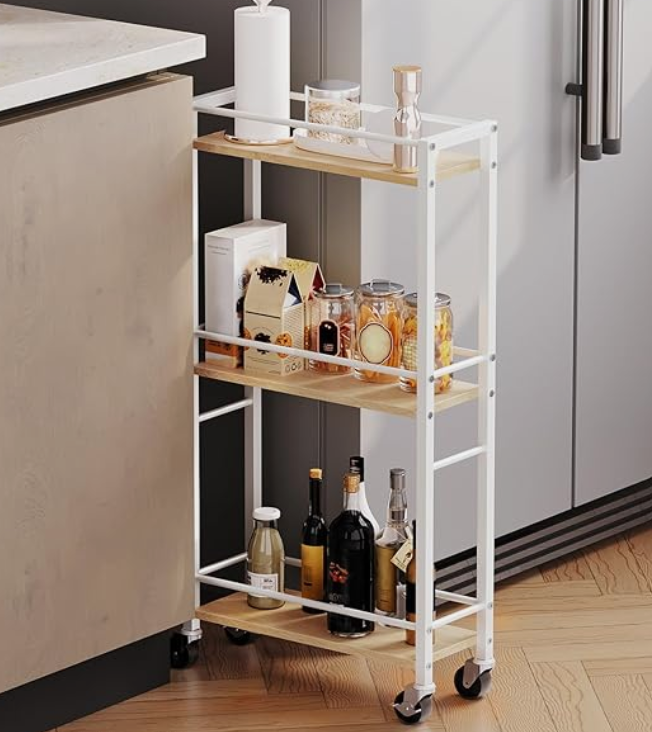 Carro Organizador Angosto con Ruedas 41 cm LFKR141