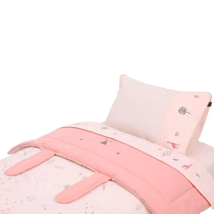 Set De Cuna Infanti Playard Rosado Xxx