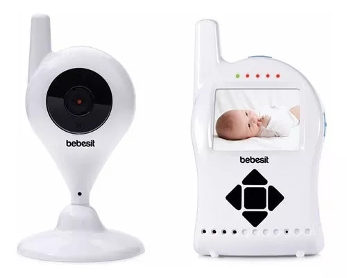 Monitor Portatil Digital Con Camara Para Bebe Bebesit Bb0108772sx Blanco 300 M