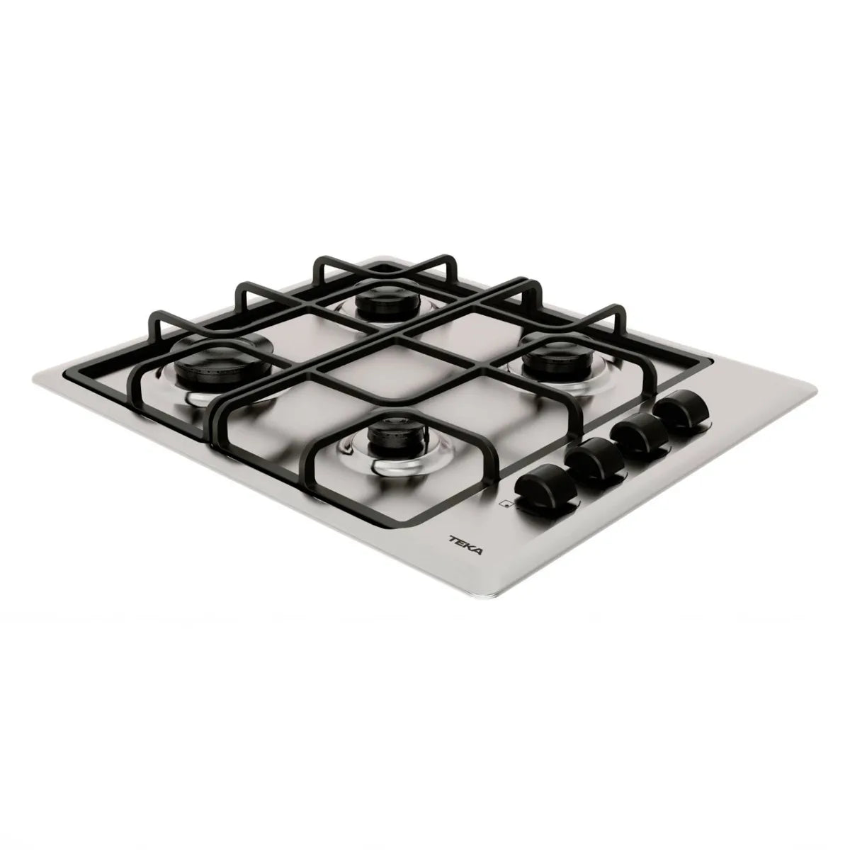 Encimera a Gas 4 Quemadores Teka HLX 640 KBA1C IX Inoxidable