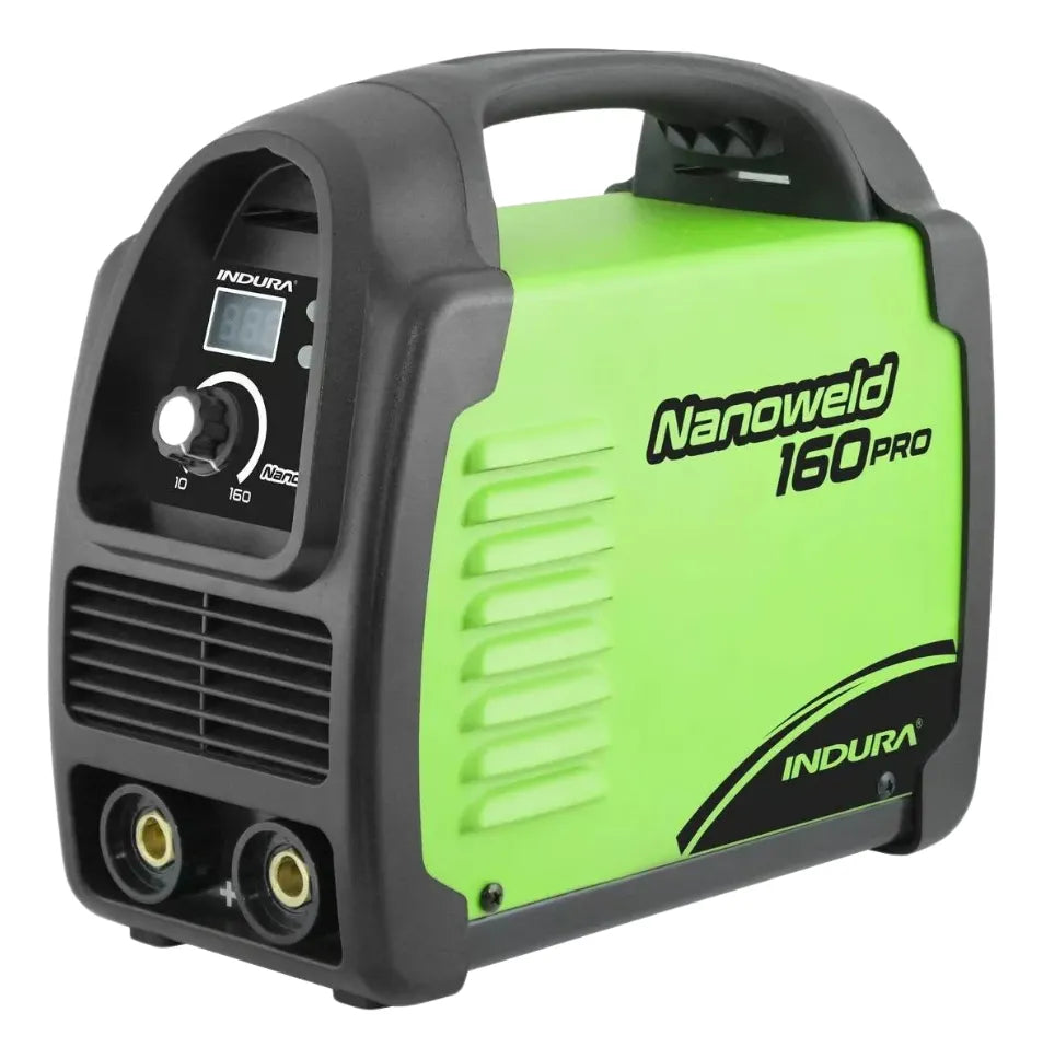 Kit Soldadora + Mascara Fotosensible Indura Nanoweld 160 Pro Verde/Negro