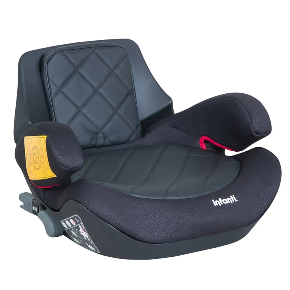 Silla De Auto Alzador Infanti Bh316i Go Isofix Negro 15 A 36 Kg / 3 A 12 Años