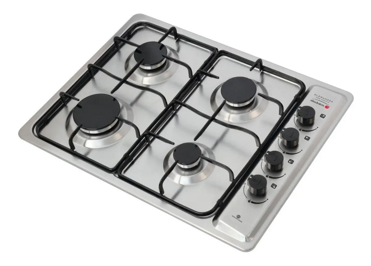 Encimera a Gas Sindelen CEG-4600IN Inoxidable 4 Platos