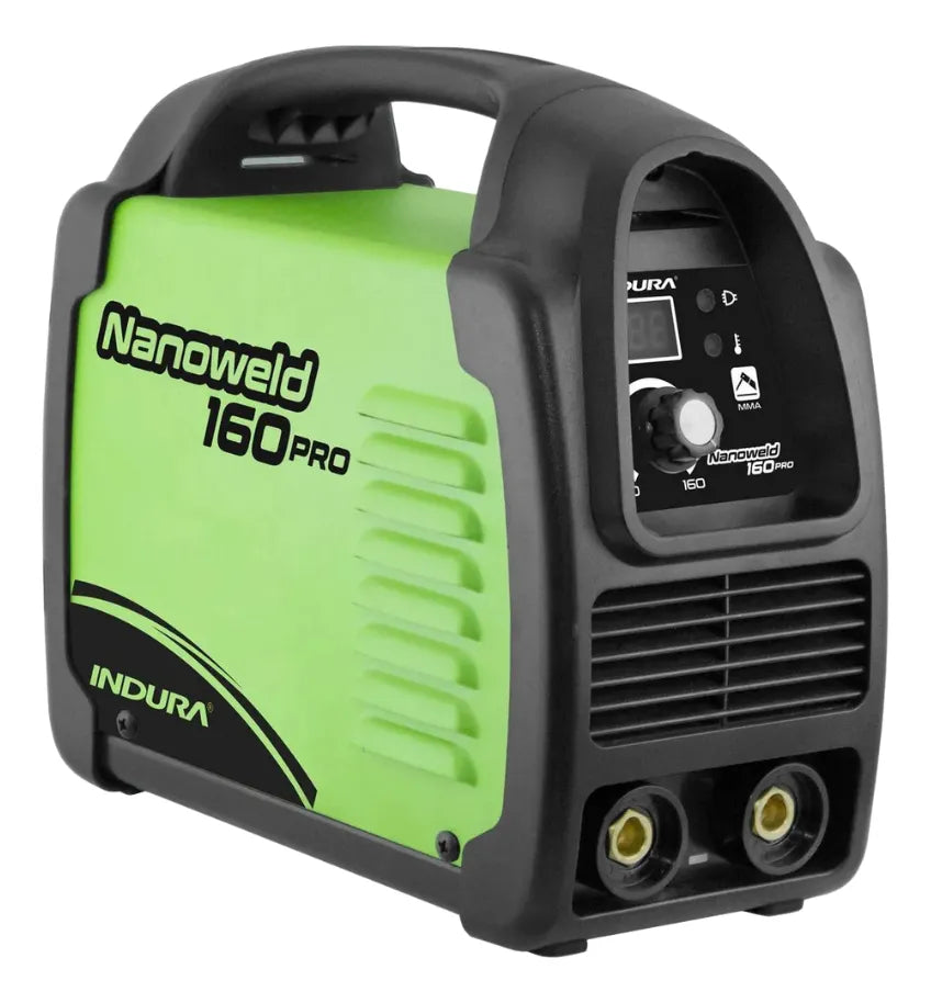 Kit Soldadora + Mascara Fotosensible Indura Nanoweld 160 Pro Verde/Negro
