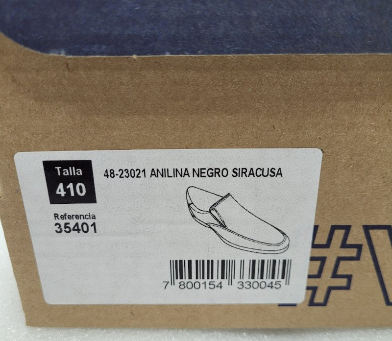 Calzado De Hombre Guante Siracusa Negro 41 Masculino