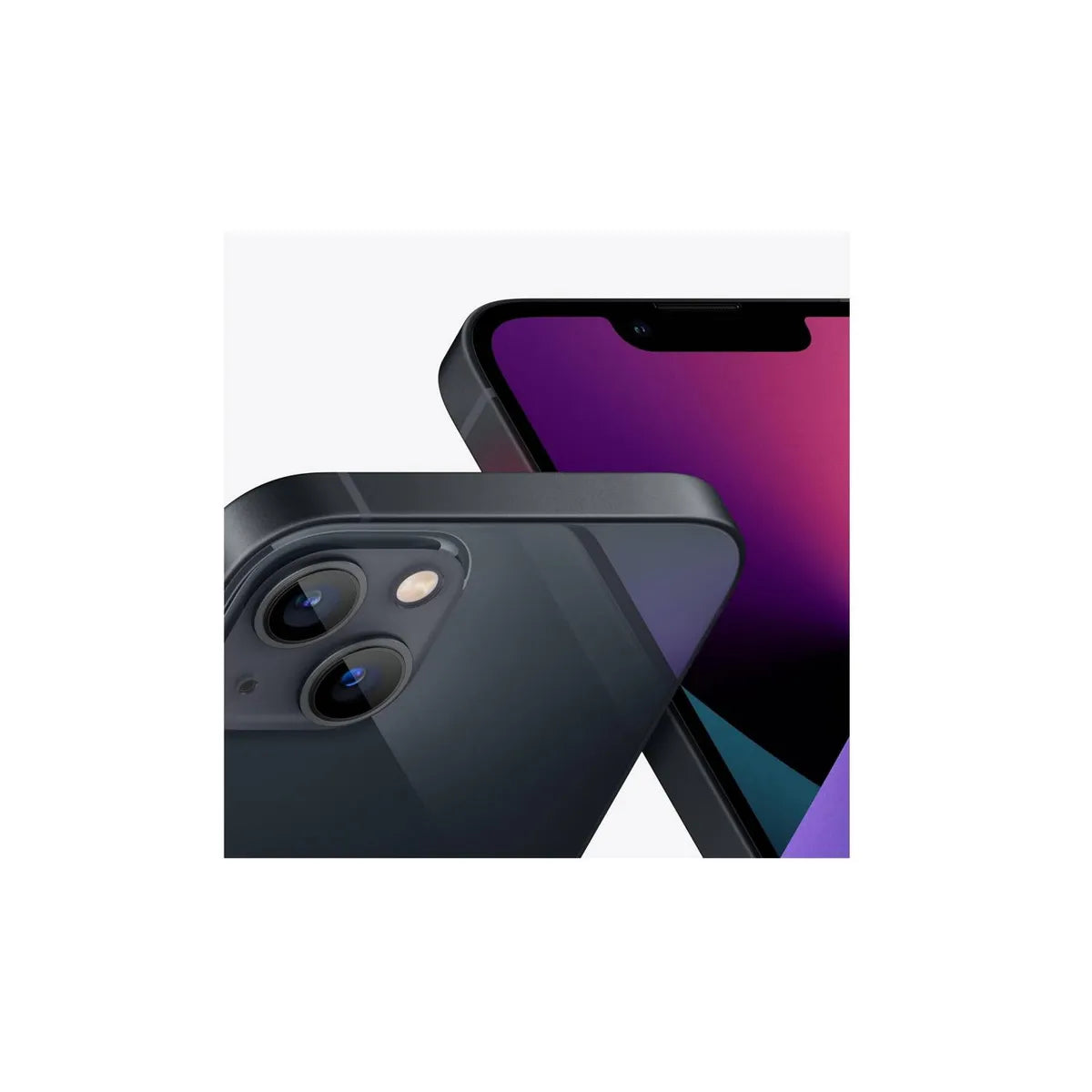 Celular Apple iPhone 13 MLML3LL/A 128GB, Midnight (Reacondicionado)