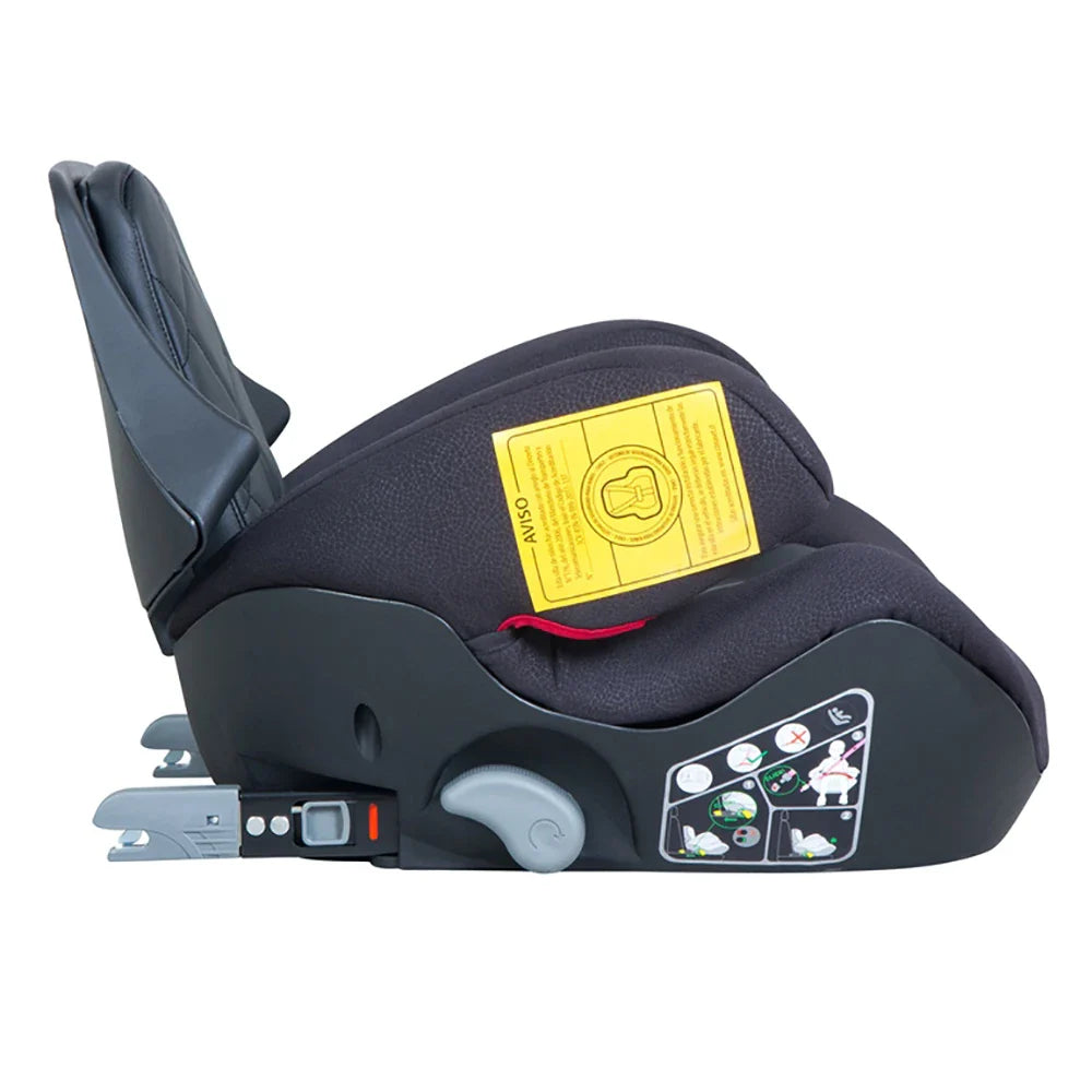 Silla De Auto Alzador Infanti Bh316i Go Isofix Negro 15 A 36 Kg / 3 A 12 Años