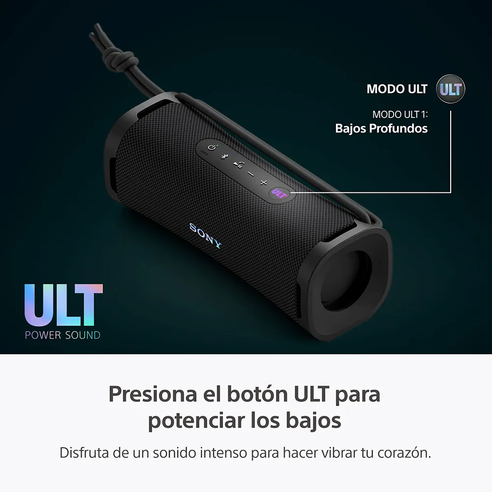 Parlante Portatil Sony Ult Power Sound Negro