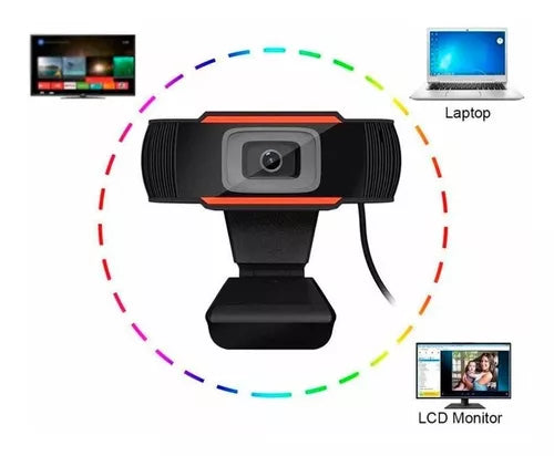 Camara Web Sin Marca Hd720Pwebcam + Microfono Incorporado