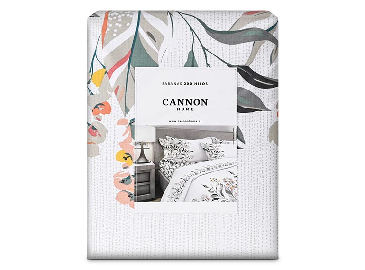 Juego De Sabanas 200 Hilos Cannon Rainforest King