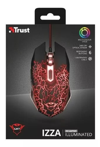 Mouse Gamer   Iluminated Trust Gxt 105