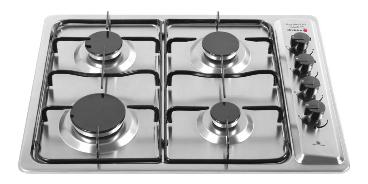 Encimera a Gas Sindelen CEG-4600IN Inoxidable 4 Platos
