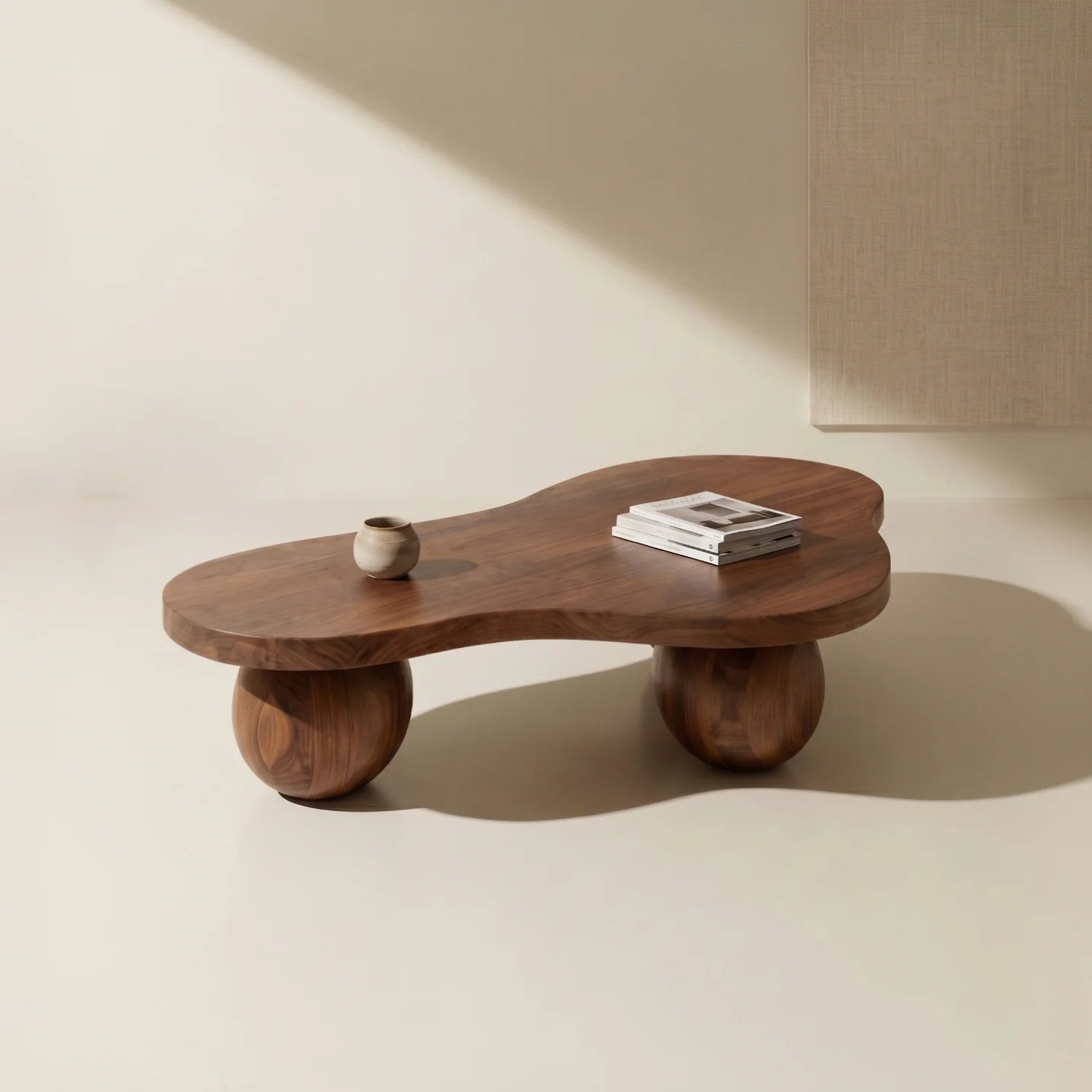 Mesa de Centro Nube Sphere de Madera Santu Home & Deco