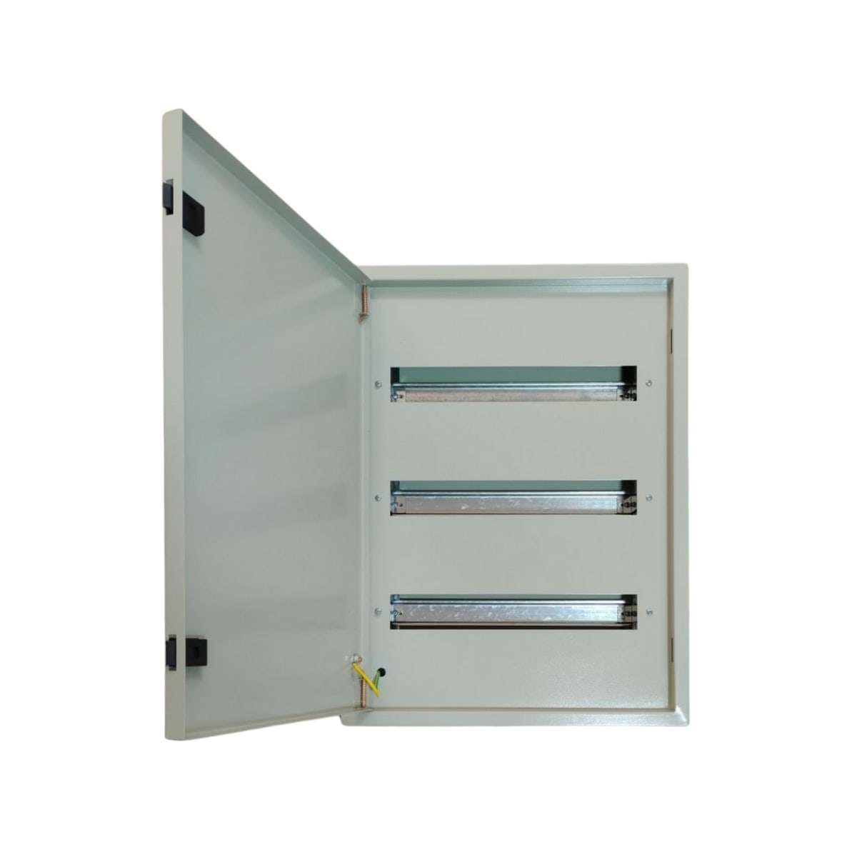Tablero Metalico Sobrepuesto Ral 7032 Dex Electric Ip41 Gris 60x40x9 Cm