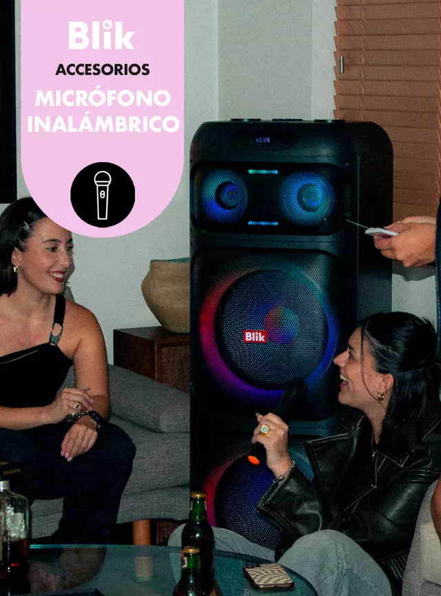 Parlante Blik LightUp700 Negro - 30W