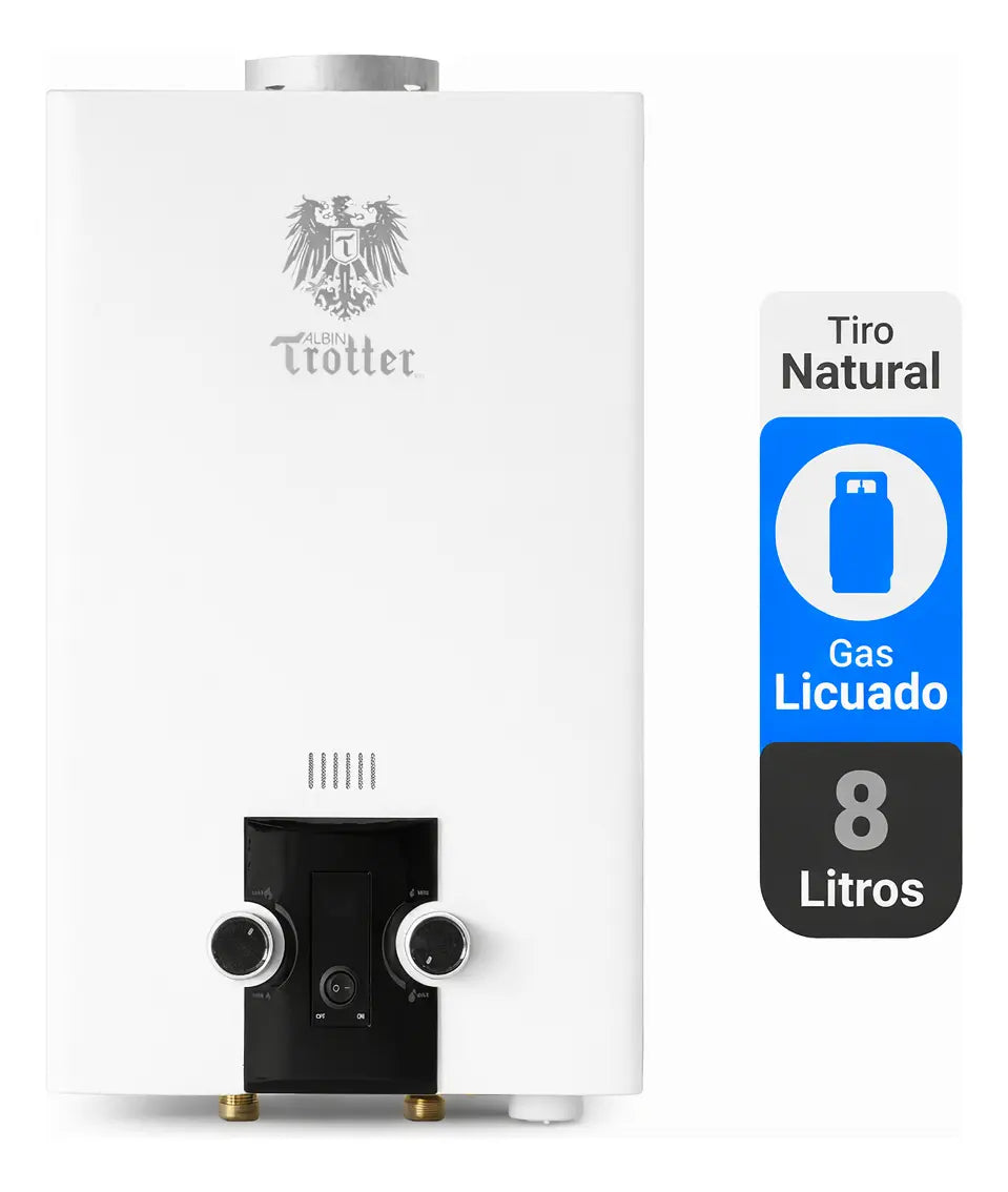 Calefón a Gas Natural Albin Trotter ATPW 8LT N24