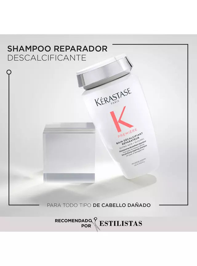 Set Reparador Cabello Kerastase Premiere / Bain Reparador Y Aceite Icónico
