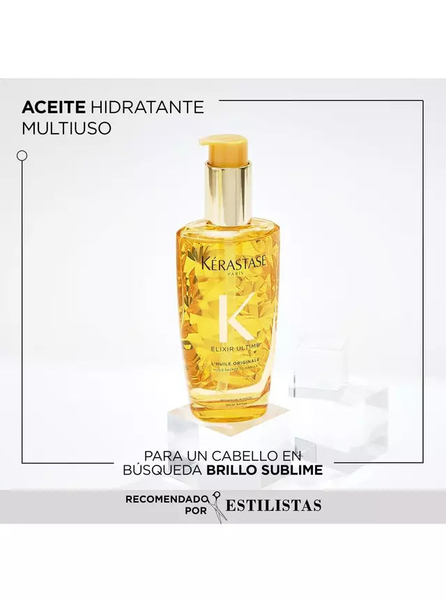 Set Reparador Cabello Kerastase Premiere / Bain Reparador Y Aceite Icónico