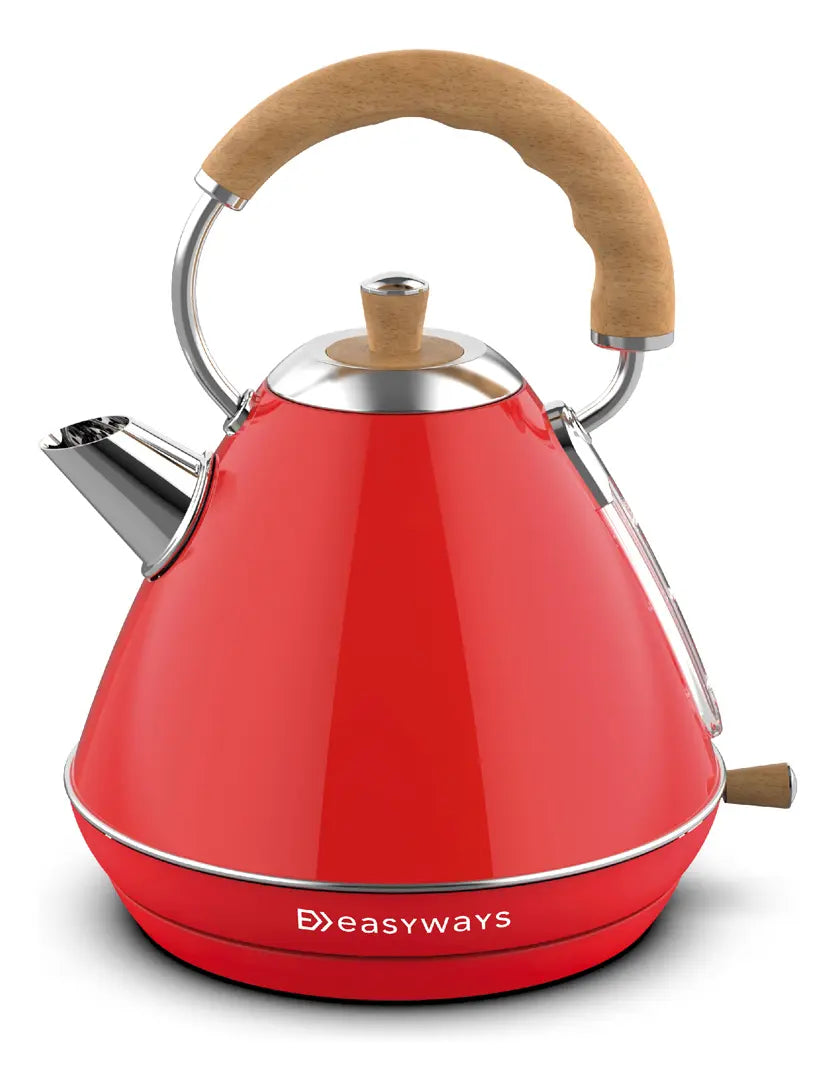 Hervidor Eléctrico Easyways EWH03 1.7 Litros, Rojo