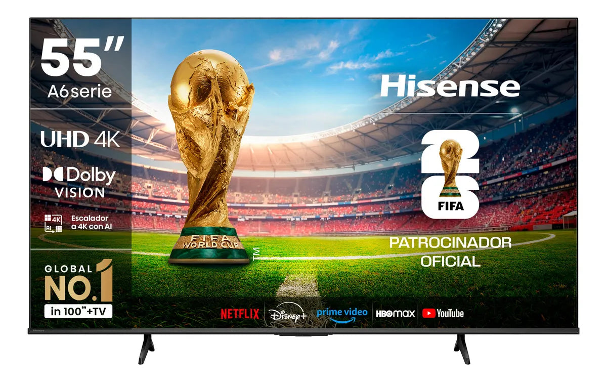 Smart TV UHD LED Hisense 55A6NV 55 Pulgadas