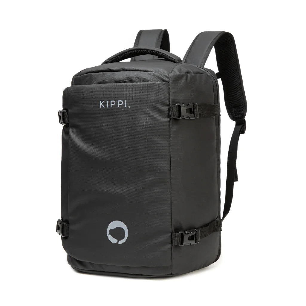 Mochila  Travel Kippi Repelente Al Agua Negro 33 L