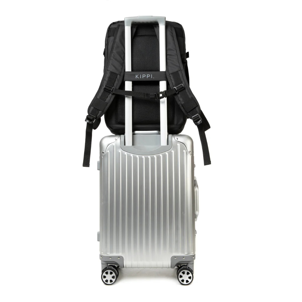 Mochila  Travel Kippi Repelente Al Agua Negro 33 L