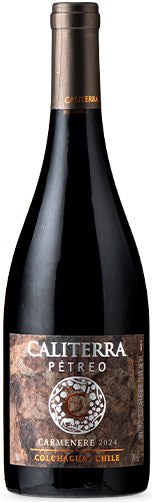 Vino Caliterra Pétreo Carmenere 2024 - 750ml - Valle de Colchagua