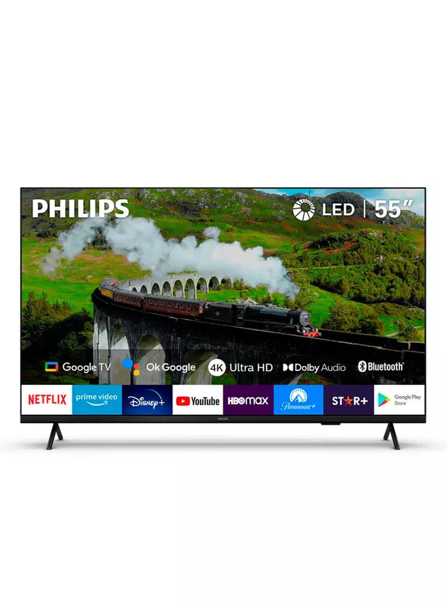 Smart Tv Ultra Hd 55 Pulgadas Philips 55pud7408 Negro