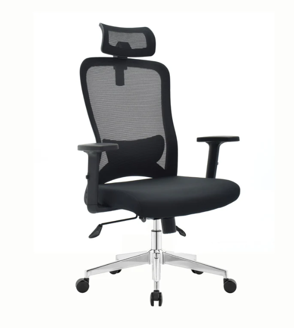 Silla de Oficina Ergonómica Cantalapiedra Performance, Negro