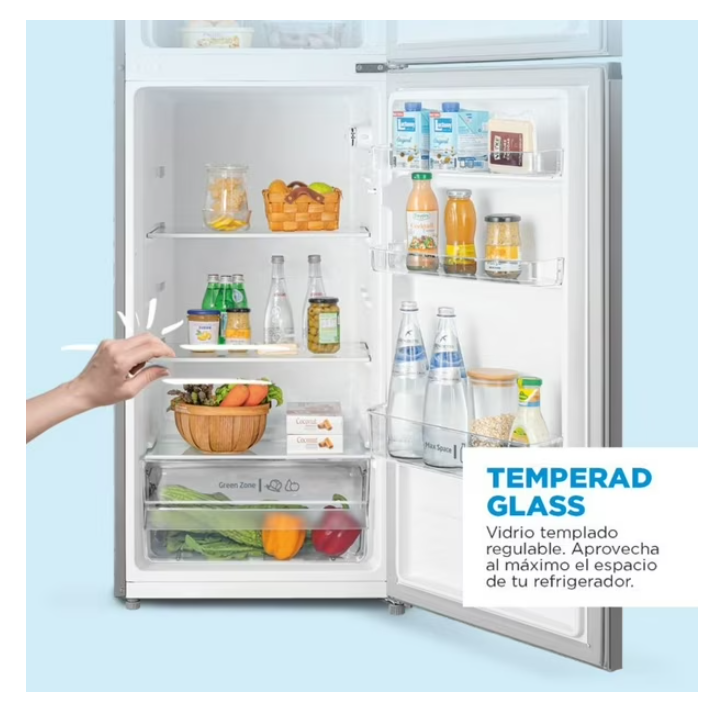 Refrigerador Midea MDRT294FGE50 Gris 207 Litros