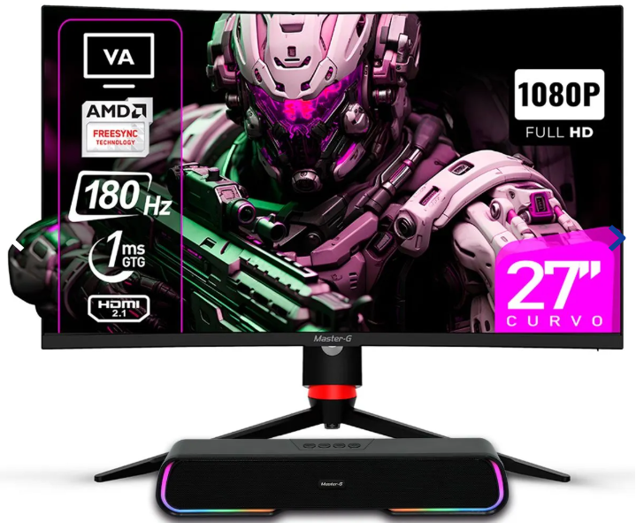 Monitor Gaming Curvo Master-G Mgmg2740c 27"