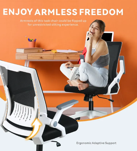 Silla De Escritorio Vidita Rbcl25012602 Blanco