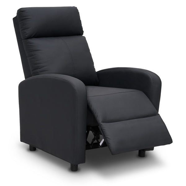 Berger Reclinable Pu Novahus Lisboa Negro