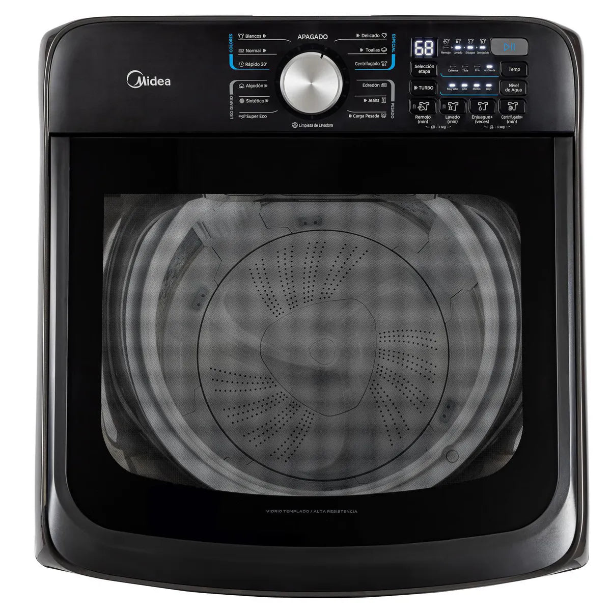 Lavadora Automática Midea MA512W160/T-CL Titanium 16 kg