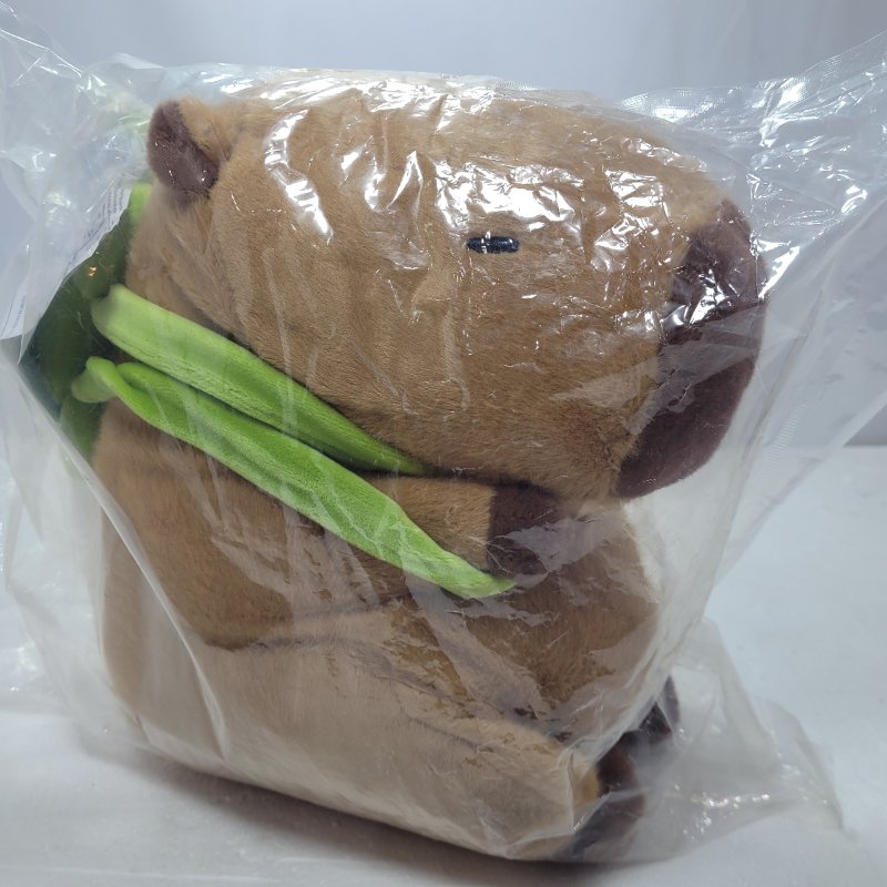PELUCHE GENERICO CAPIBARA REALISTA CAFE 45CM
