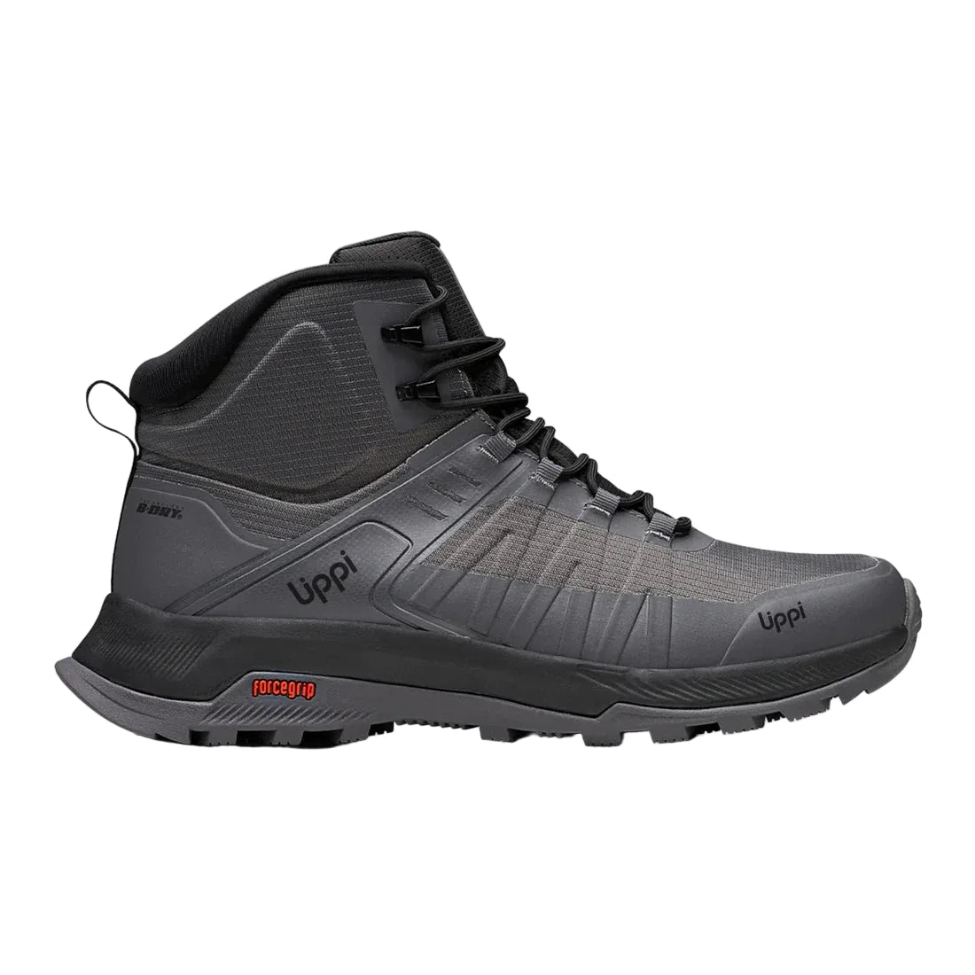 Zapatilla Hombre Lippi Vulcano Iron Stone Mid BDRY Gris Oscuro