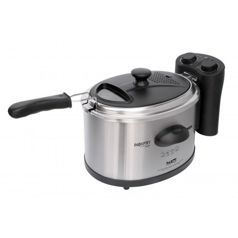 Freidora Eléctrica Sindelen Fe-4000 Inox Fry 4 Lt 2000w