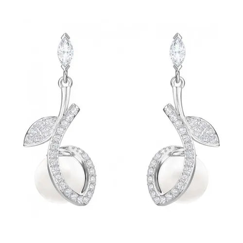 Pendientes de Plata con Cristales Swarovski 5412639