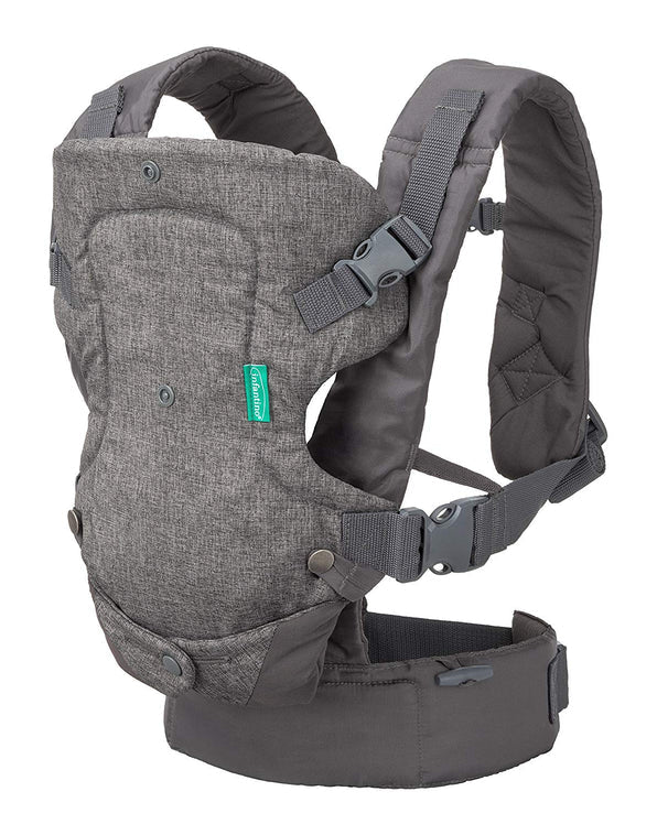 PORTA BEBE INFANTINO FLIP 4 EN 1 GRIS